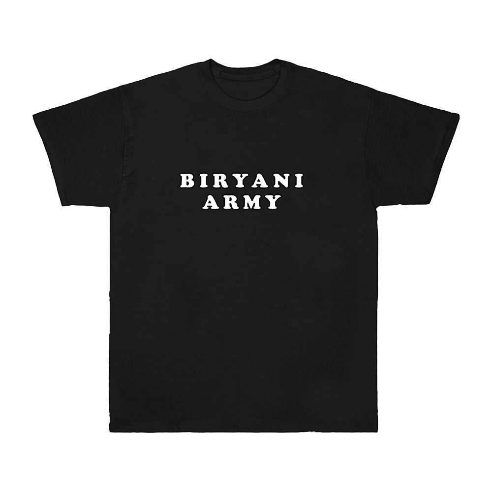 Biryani Army T-Shirt - Black