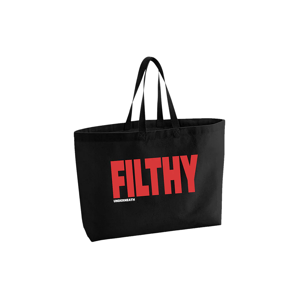 Filthy Logo Tote Bag - Black